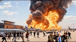 Today is December 31st! Israel's international airport was destroyed by Iran's deadly weapons.