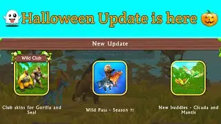 Обновление &laquo;Хеллоуин&raquo; уже здесь, в WildCraft || плюс новый скин &laquo;Горилла&raquo; и новые друзья, а также Wild Pass S7