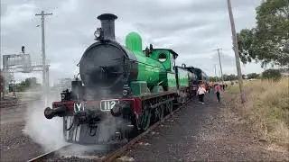 [HD] The first mainline steam trip in over 400 DAYS! Steamrail's Y not try again with Y112 and T356.