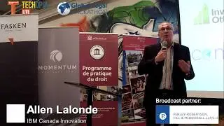 Pitches & Judging - 2018 Global Legal Hackathon, feat. IBM Canada's Allen Lalonde