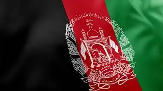 AFGHANISTAN - Waving Flag Loop 4K