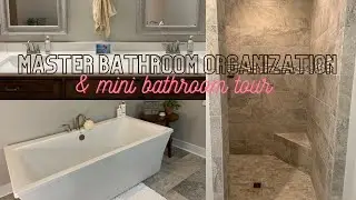 Bathroom Organization and Mini Bathroom Tour