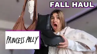 FIRST TIME TRYING PRINCESS POLLY | Fall Haul