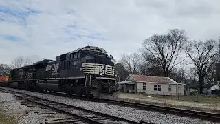 Norfolk Southern (287) on 2/15/26 w/Barcode unit 