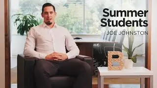 Barriston Summer Students: Joe Johnston