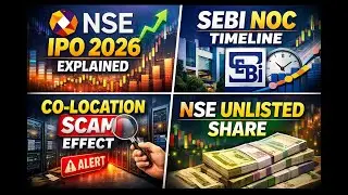 NSE IPO 2026 Explained | SEBI NOC Timeline | Co-Location Scam Effect | NSE Unlisted Share .