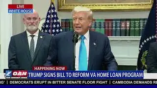 President Trump Signs Bill to Reform VA Home Loan Program