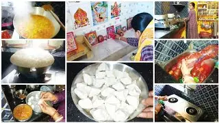 সকালে ঘুম থেকে উঠেই চিন্তা শুরু 🙆 প্রায় দুই-তিন বছর পর এই পিঠে বানাতে পারলাম✅