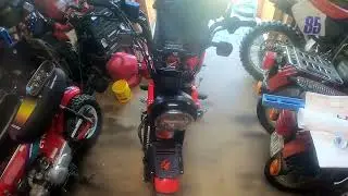 2021 Honda trail 125 front suspension upgrade (chimera fork caps)