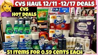 CVS COUPONING HAUL 12/11 -12/17 DEALS *CVS FREE & CHEAP COUPONING DEALS /$332.34 TOTAL SAVED