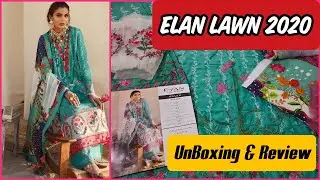 ELAN Lawn Collection 2020 | UnBoxing & Review Video | Design 4A NALAH