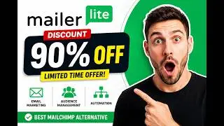 Mailerlite Discount 90% Off 🔥 | Best Mailchimp Alternatives | Email Marketing Software