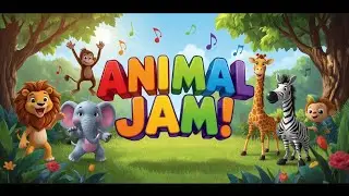 🎶 ABC Animal Jam | Learn Alphabet ABC for Kids | Fun ABC Song & Nursery Rhymes | BrightBop Kids 🎉