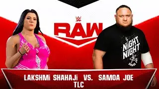 🔥 LIVE: Lakshmi Shahaji Vs Samoa Joe | WWE TLC Match