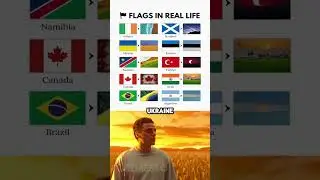 Flags in real life 🌾