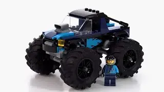 Обзор набора LEGO City 2024 Monster Truck 60402!