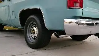 Chevy C10 - 250 Inline 6 - Flowmaster 40 Series