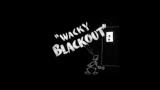 Merrie Melodies / Looney Tunes - Wacky Blackout 1942 - 4K Widescreen Complete 094