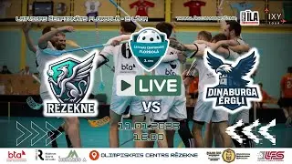 11.01.2026 - LČF 2. Līga - RĒZEKNE/BTA - DINABURGAS ĒRGĻI