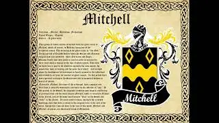 Mitchell Surname Family Name and Coat of Arms
