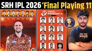 Sunrisers Hyderabad ki Final Playing 11 🤯 || 300 Runs loading.... Who will defend? 