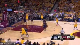 Atlanta Hawks vs Cleveland Cavaliers - Full Highlights | Game 3 | May 24, 2015 | NBA Playoffs