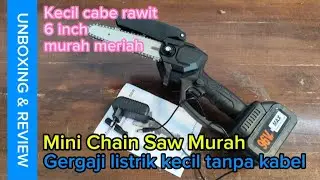 Mini Chain Saw || cordless electric saw