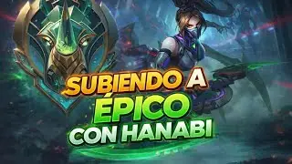 HANABI MLBB - SUBIENDO A &Eacute;PICO!! 🔥🙏✨ #mlbb #hanabibestbuild #gaming 