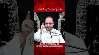 Bibi Fatima (sa) Or Moula Hassan (as) Kay Masaib || Allama Syed Shahenshah Hussain Naqvi