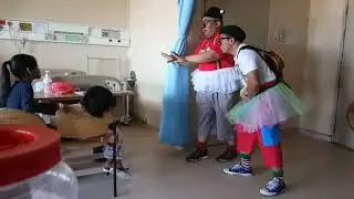 Clowning in cancer children ward Hospital Sultan Ismail, JB Nov 2018