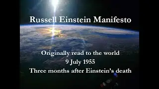 Russell Einstein Manifesto