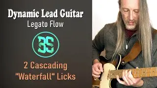 Dynamic Lead Guitar 🎸🔥 2 Cascading Waterfall Licks for Legato Flow 📱 GuitarNerdery