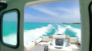 В одиночку отправляемся на остров Берри на Багамах на небольшой лодке Crooked PilotHouse Boat из ...