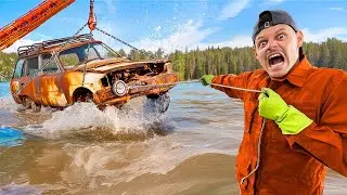 Achei mais um CARRO ROUBADO na PESCA MAGN&Eacute;TICA