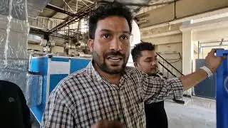 Nitrogen generator working process.