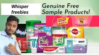 Whisper Freebies with Certificate || Amazon Sample Mania 1rs . || Paytm ONDC Zoff Loot ||