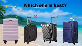 Top 5 luggage 2024 | Top 5 luggage review | Best Luggage | Amazon Feedback