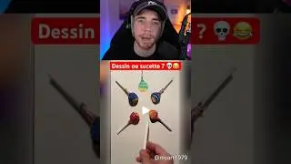 DRAWING OR LOLLIPOP? 💀😂