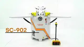 S&Ccedil; 902 HİDROLİK ALUMİNYUM K&Ouml;ŞE PRESİ MAKİNASI