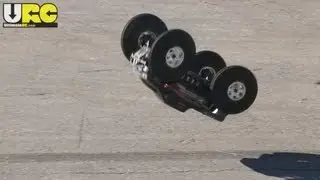 HPI Savage Flux HP QUADRUPLE Backflip!  No FX!