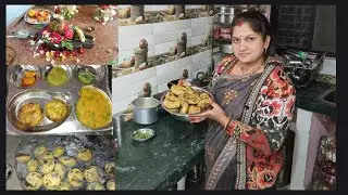 👌बच्चों की  फर्माइश  पर  आज  बनाई  गरमा  गरम  दाल  बाटी साल के  आखिरी  सोमवार  के दिन की  पूजा #
