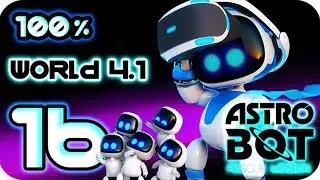 Astro Bot: Rescue Mission Walkthrough Part 16 | 100% (PS4 PSVR) World 4-1 : Big Brother