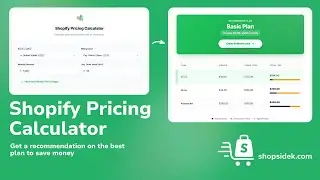 The Only Shopify Pricing Calculator You'll Ever Need | shopsidek.com