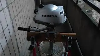 Honda 2.3 BF, уменьшение шума мотора