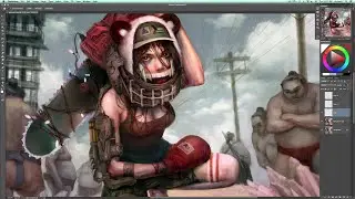 PS Speedpaint : Panda Kid
