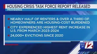 Providence Housing Crisis Task Force releases report
