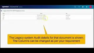 Legacy Audit for Open Text Content Server by Preolas