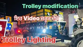 trolley modification lighting modifications Parking and Brake Light in Tractor Trolley