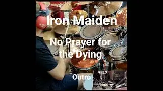 Iron Maiden - No Prayer for the Dying (Outro) #drums #shorts