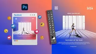 Профессиональный дизайн постов в социальных сетях — урок по Photoshop 2024